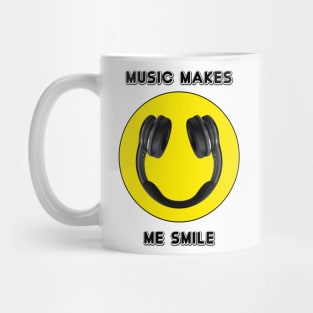 Music makes a smile - white ed Mug